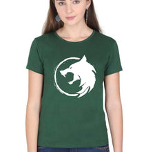 Load image into Gallery viewer, The Witcher T-Shirt for Women-Dark Green-Ektarfa.online
