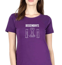 Load image into Gallery viewer, Descendents T-Shirt for Women-Purple-Ektarfa.online
