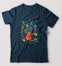 Load image into Gallery viewer, Psychedelic Music T-Shirt for Men-Petrol Blue-Ektarfa.online
