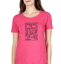 Load image into Gallery viewer, Keith Haring T-Shirt for Women-Pink-Ektarfa.online
