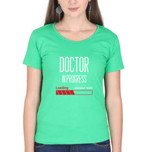 Load image into Gallery viewer, Doctor in progress T-Shirt for Women-Flag Green-Ektarfa.online
