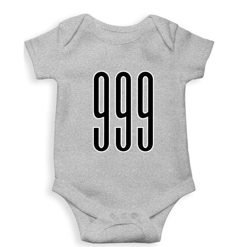 Juice WRLD 999 Kids Romper For Baby Boy/Girl-0-5 Months(18 Inches)-Grey-Ektarfa.online