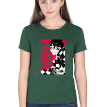 Load image into Gallery viewer, Demon Slayer T-Shirt for Women-Dark Green-Ektarfa.online
