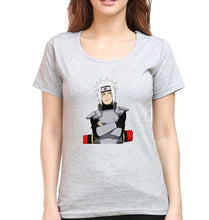 Load image into Gallery viewer, Jiraiya T-Shirt for Women-Grey Melange-Ektarfa.online
