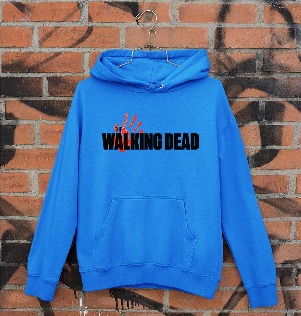 The Walking Dead Unisex Hoodie for Men/Women-Royal Blue-Ektarfa.online