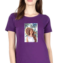 Load image into Gallery viewer, Lana Del Rey T-Shirt for Women-Purple-Ektarfa.online
