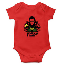 Load image into Gallery viewer, Loki Kids Romper For Baby Boy/Girl-0-5 Months(18 Inches)-RED-Ektarfa.online
