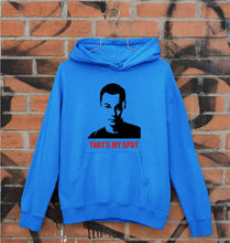 Load image into Gallery viewer, Sheldon Cooper That&#39;s My Spot Unisex Hoodie for Men/Women-Royal Blue-Ektarfa.online
