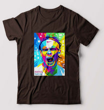 Load image into Gallery viewer, Rafael Nadal (RAFA) T-Shirt for Men-S(38 Inches)-Coffee Brown-Ektarfa.online
