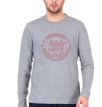 Load image into Gallery viewer, MIT Full Sleeves T-Shirt for Men-Grey Melange-Ektarfa.online
