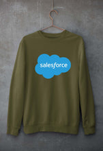 Load image into Gallery viewer, Salesforce Unisex Sweatshirt for Men/Women-Olive Green-Ektarfa.online
