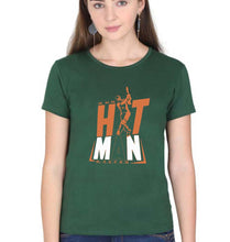 Load image into Gallery viewer, Rohit Sharma T-Shirt for Women-Dark Green-Ektarfa.online
