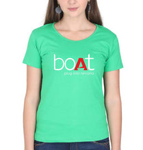 Load image into Gallery viewer, Boat T-Shirt for Women-flag green-Ektarfa.online
