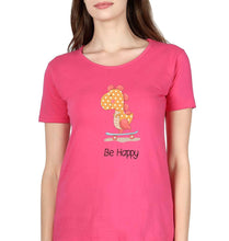 Load image into Gallery viewer, Dinosaur T-Shirt for Women-Pink-Ektarfa.online
