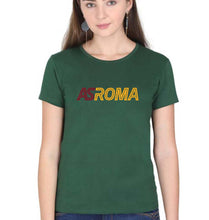 Load image into Gallery viewer, A.S. Roma T-Shirt for Women-Dark Green-Ektarfa.online
