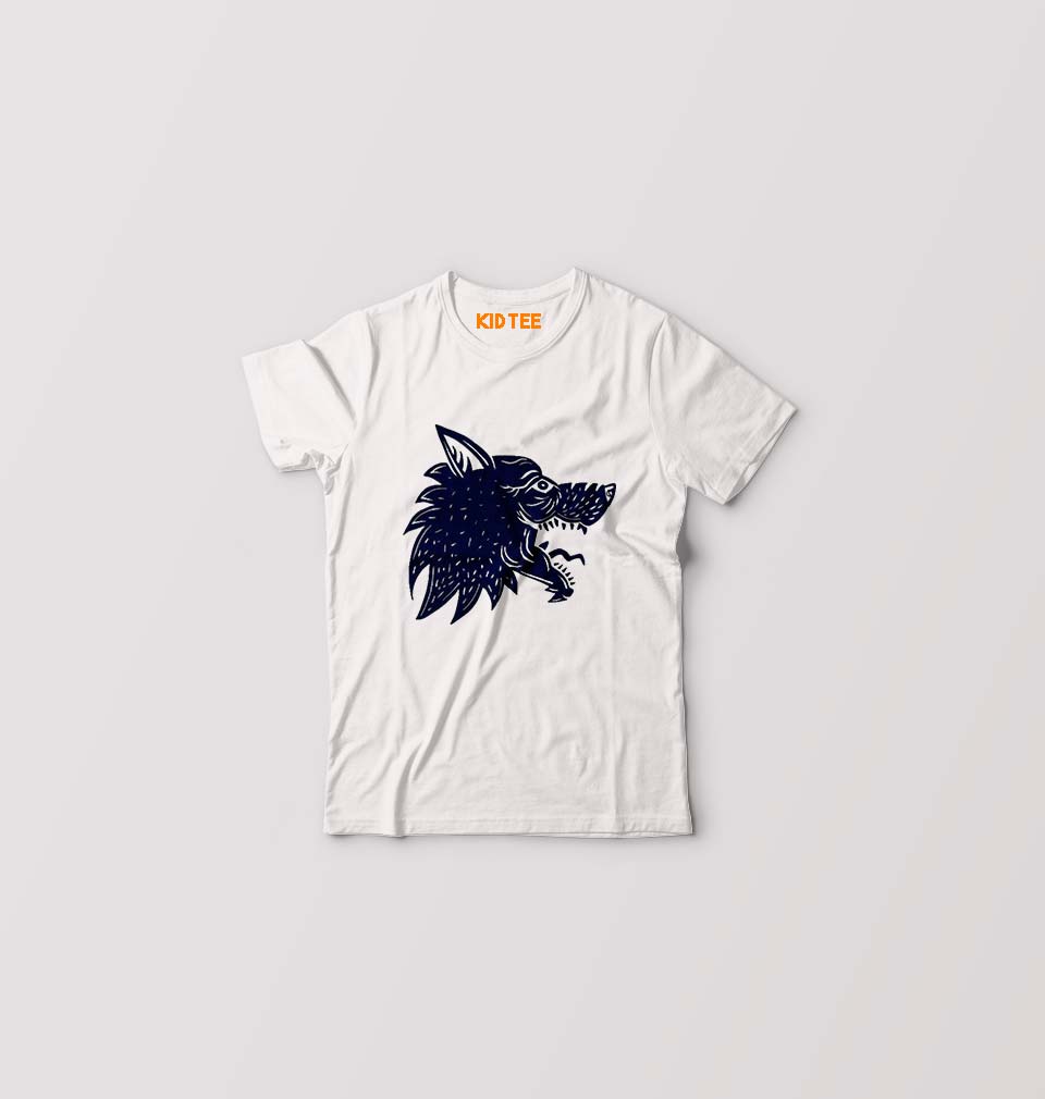 Wolf Kids T-Shirt for Boy/Girl-White-Ektarfa.online