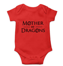 Load image into Gallery viewer, Mother of Dragons (GOT) Kids Romper For Baby Boy/Girl-0-5 Months(18 Inches)-RED-Ektarfa.online
