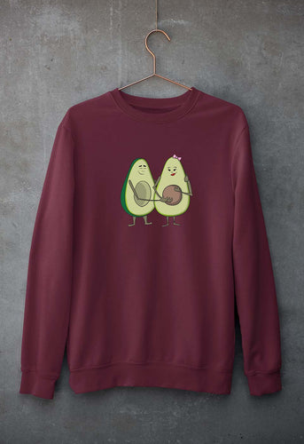 Avocado Unisex Sweatshirt for Men/Women-Maroon-Ektarfa.online