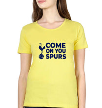 Load image into Gallery viewer, Tottenham Hotspur (Spurs) T-Shirt for Women-Yellow-Ektarfa.online
