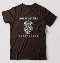 Load image into Gallery viewer, Sons of Anarchy T-Shirt for Men-Coffee Brown-Ektarfa.online
