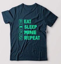 Load image into Gallery viewer, Minecraft T-Shirt for Men-Petrol Blue-Ektarfa.online
