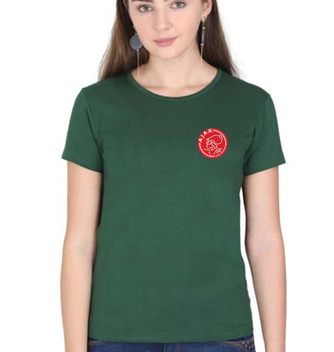 Ajax T-Shirt for Women-Dark Green-Ektarfa.online