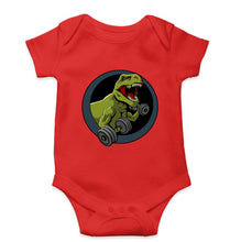 Load image into Gallery viewer, Angry T-Rex Gym Kids Romper For Baby Boy/Girl-Red-Ektarfa.online
