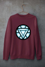 Load image into Gallery viewer, ARC REACTOR Iron Man Superhero Unisex Sweatshirt for Men/Women-Maroon-Ektarfa.online
