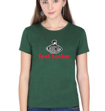 Load image into Gallery viewer, Foot Locker T-Shirt for Women-Dark Green-Ektarfa.online
