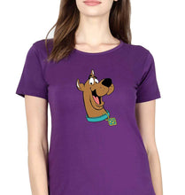 Load image into Gallery viewer, Scooby Doo T-Shirt for Women-Purple-Ektarfa.online
