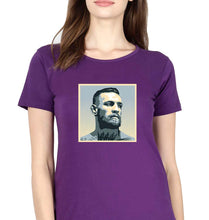 Load image into Gallery viewer, Conor McGregor UFC MMA T-Shirt for Women-Purple-Ektarfa.online
