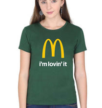 Load image into Gallery viewer, McDonald’s T-Shirt for Women-Dark Green-Ektarfa.online
