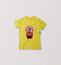 Load image into Gallery viewer, Robert Lewandowski Kids T-Shirt for Boy/Girl-Mustard Yellow-Ektarfa.online
