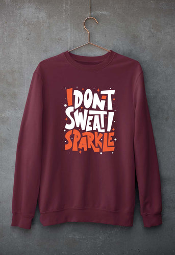 Gym Sweat Unisex Sweatshirt for Men/Women-Maroon-Ektarfa.online