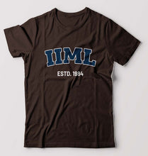 Load image into Gallery viewer, IIM Lucknow T-Shirt for Men-Coffee Brown-Ektarfa.online
