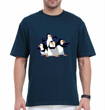Load image into Gallery viewer, Penguins of Madagascar Oversized T-Shirt for Men-Petrol Blue-Ektarfa.online
