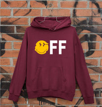 Load image into Gallery viewer, Emoji Off Unisex Hoodie for Men/Women-Maroon-Ektarfa.online

