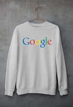 Load image into Gallery viewer, Google Unisex Sweatshirt for Men/Women-Grey Melange-Ektarfa.online
