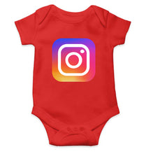 Load image into Gallery viewer, Instagram Kids Romper Kids Romper For Baby Boy/Girl-0-5 Months(18 Inches)-RED-Ektarfa.online
