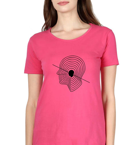 Nine Inch Nails T-Shirt for Women-Pink-Ektarfa.online