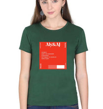 Load image into Gallery viewer, Aly &amp; AJ T-Shirt for Women-Dark Green-Ektarfa.online
