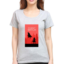 Load image into Gallery viewer, Scarlet Witch Wanda T-Shirt for Women-Grey Melange-Ektarfa.online
