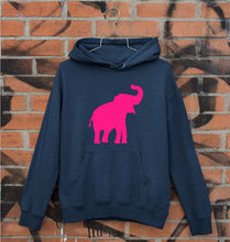 Load image into Gallery viewer, Pink Elephant Unisex Hoodie for Men/Women-Navy Blue-Ektarfa.online

