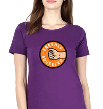 Load image into Gallery viewer, Orange Cassidy - Freshly Squeezed T-Shirt for Women-Purple-Ektarfa.online
