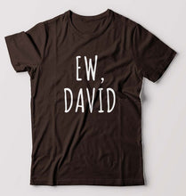 Load image into Gallery viewer, Schitts Creek EW David T-Shirt for Men-Coffee Brown-Ektarfa.online
