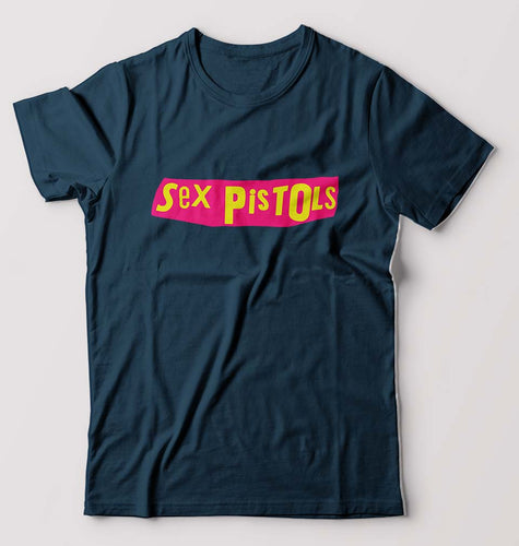 Sex Pistols T-Shirt for Men-Petrol Blue-Ektarfa.online