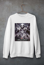 Load image into Gallery viewer, Moon Knight Unisex Sweatshirt for Men/Women-White-Ektarfa.online
