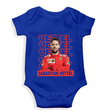 Load image into Gallery viewer, Sebastian Vettel F1 Kids Romper For Baby Boy/Girl-Royal Blue-Ektarfa.online
