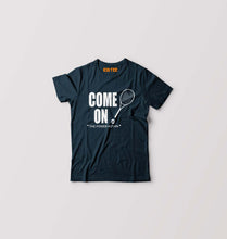 Load image into Gallery viewer, Tennis Kids T-Shirt for Boy/Girl-Petrol Blue-Ektarfa.online
