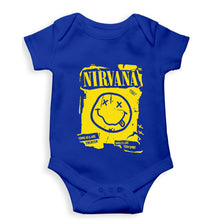 Load image into Gallery viewer, Nirvana Kids Romper For Baby Boy/Girl-0-5 Months(18 Inches)-Royal Blue-Ektarfa.online
